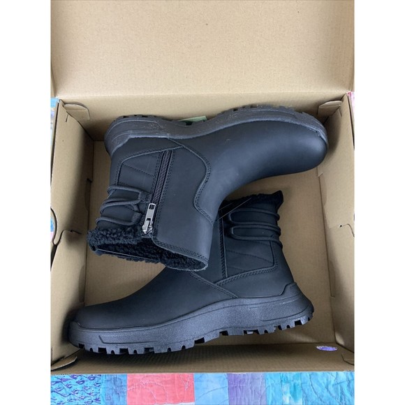 Eddie Bauer Siren Ladies Winter Boot Black Size 7 - Picture 3 of 9